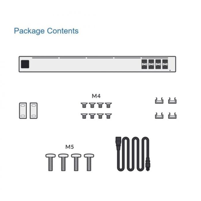 Ubiquiti Ubiquiti UniFi Switch Aggregation - 8-Poorts 10G SFP+ Switch