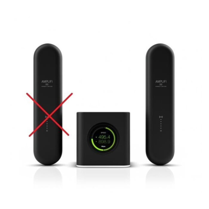 Ubiquiti Ubiquiti AmpliFi HD Gamers Edition - WiFi Router + 2 Mesh Points (Refurbished)