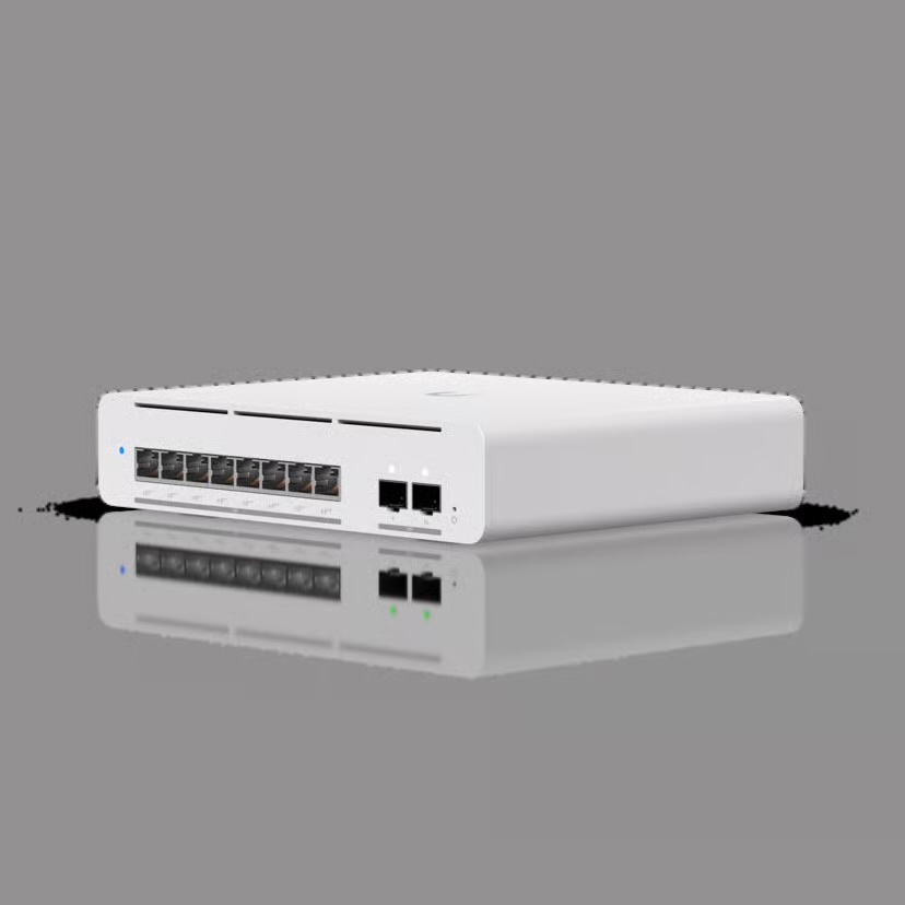 Ubiquiti Ubiquiti UniFi Switch Pro XG 8 PoE - 8-Poorts 10GbE & 2x SFP+ Layer 3 Switch (155W)