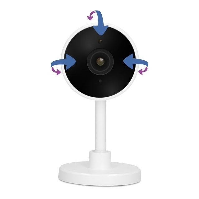 Alecto Alecto Smart WiFi IP Camera White - Slimme Beveiligingscamera