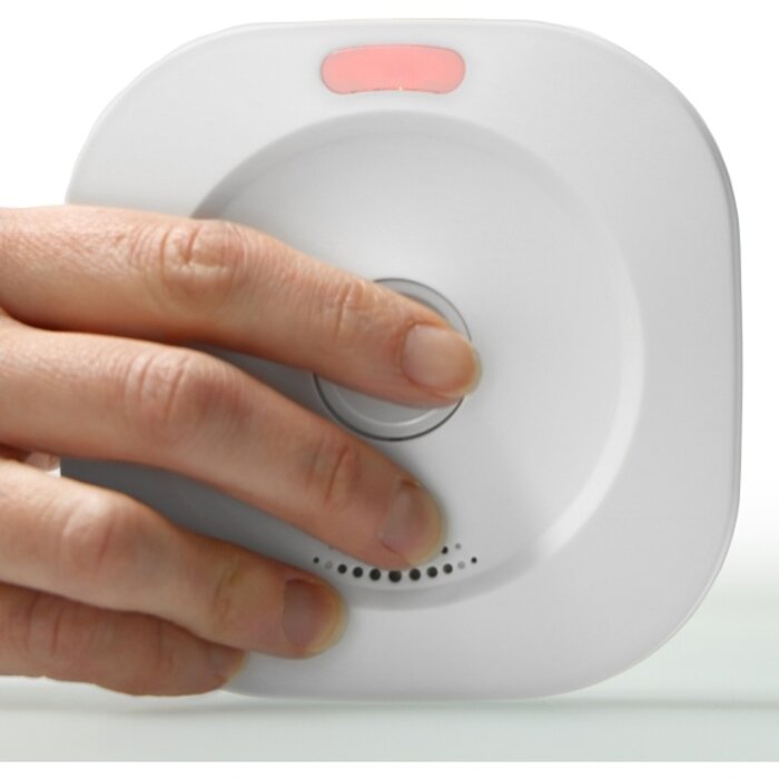 Alecto Alecto Smart WiFi Rookmelder - Wit - Directe App-Meldingen & 85dB Alarm