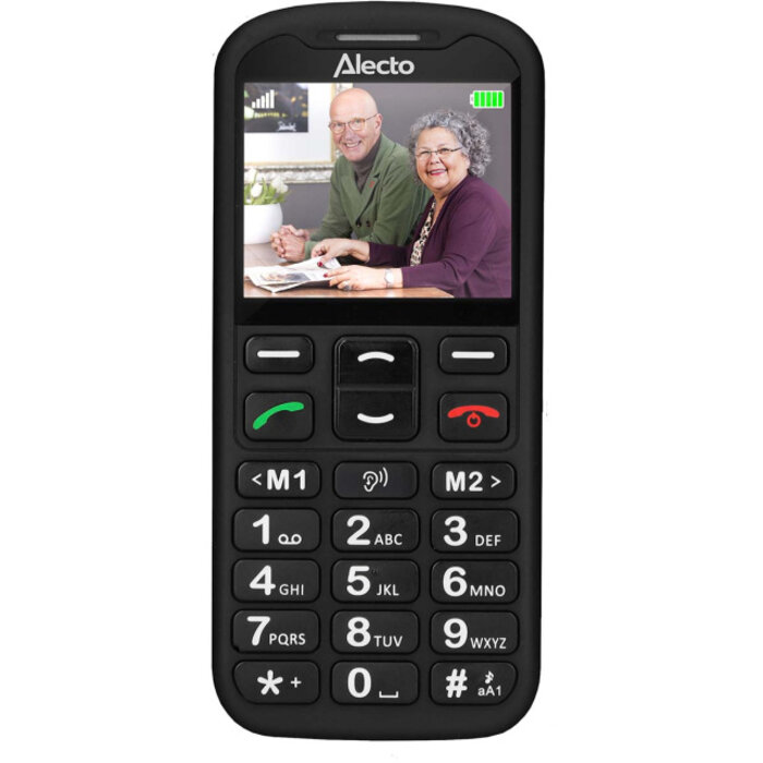 Alecto Alecto CM10 Big Button GSM 4G - Seniorentelefoon Zwart