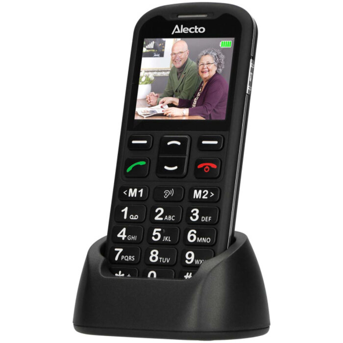 Alecto Alecto CM10 Big Button GSM 4G - Seniorentelefoon Zwart