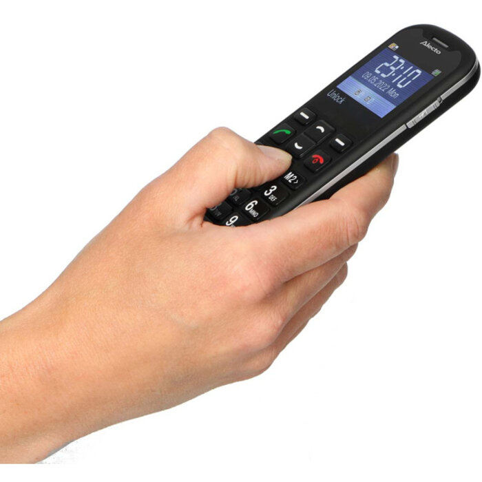 Alecto Alecto CM10 Big Button GSM 4G - Seniorentelefoon Zwart