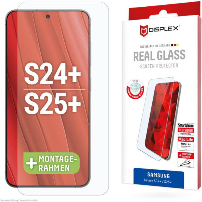 Displex DISPLEX Real Glass Screenprotector voor Samsung Galaxy S24+ en S25+