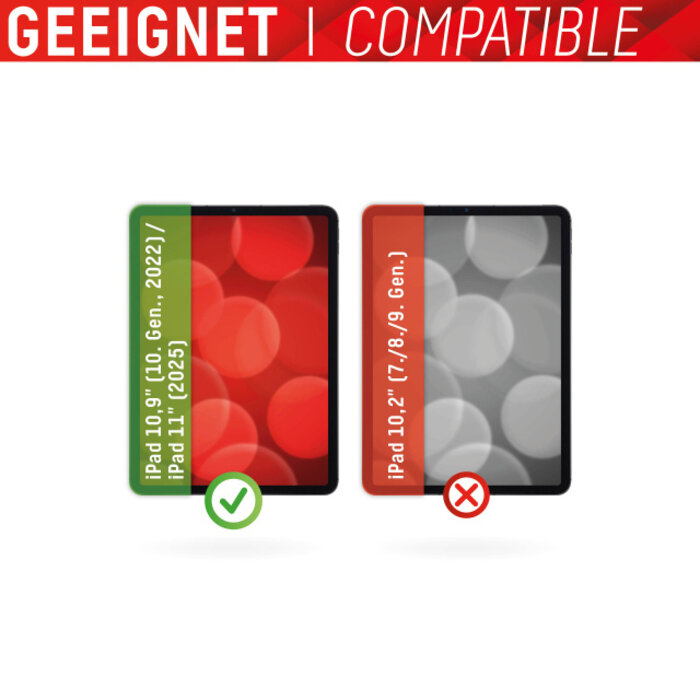 Displex DISPLEX Real Glass Screenprotector voor Apple iPad 10.9 (2022) - 9H Glas