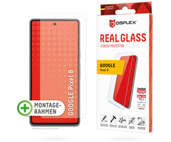 Displex DISPLEX Real Glass Screenprotector voor Google Pixel 8 - 10H Gehard Glas