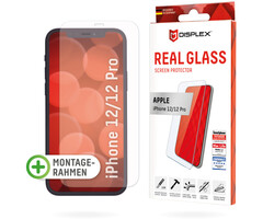Displex DISPLEX Real Glass Screenprotector voor Apple iPhone 12 / 12 Pro (10H Glas)