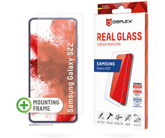 Displex DISPLEX Real Glass Screenprotector voor Samsung Galaxy S22 5G - 10H Glas