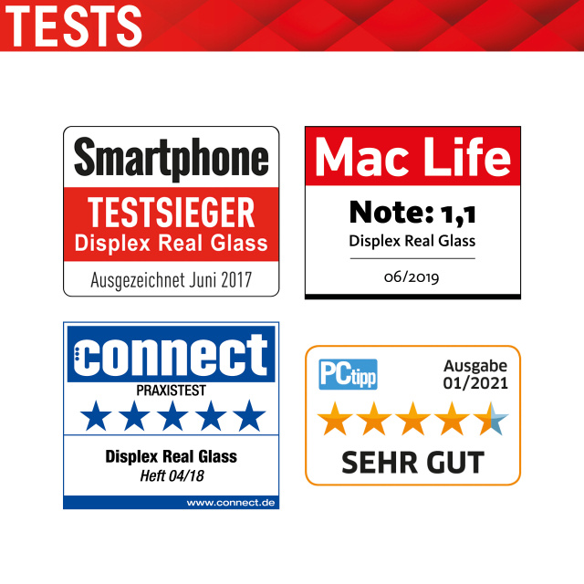 Displex DISPLEX Real Glass Screenprotector voor Samsung Galaxy S22 5G - 10H Glas