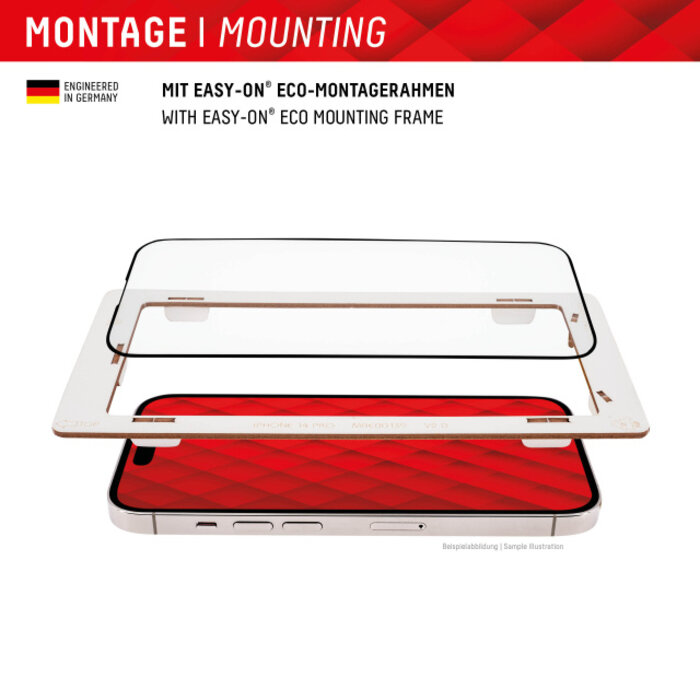 Displex DISPLEX Real Glass FC Screenprotector voor Apple iPhone 15 / 15 Pro