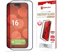 Displex DISPLEX Real Glass FC Screenprotector voor Apple iPhone 16