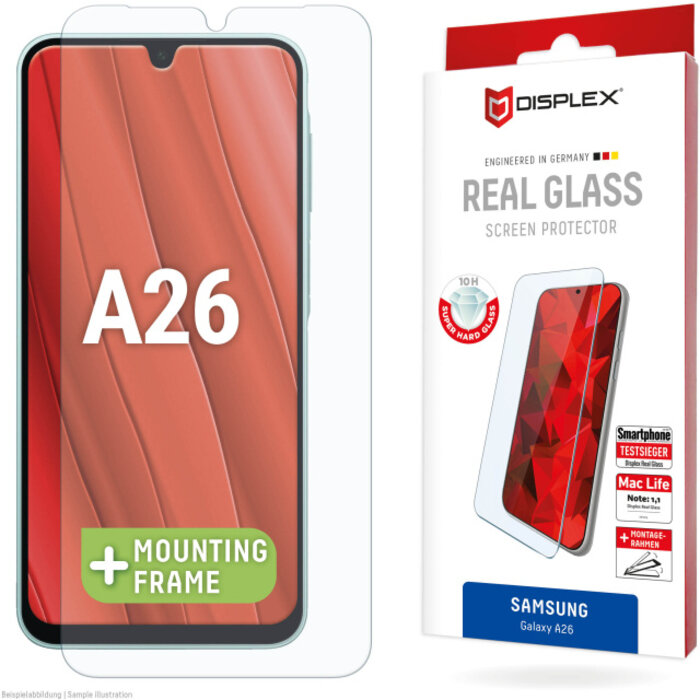 Displex DISPLEX Real Glass Screenprotector voor Samsung Galaxy A26 5G (10H)