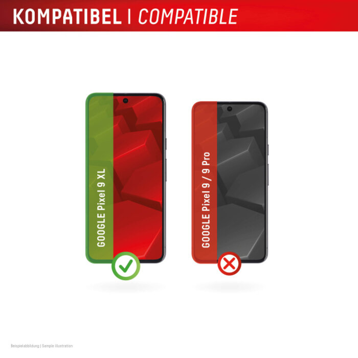 Displex DISPLEX Real Glass Screenprotector voor Google Pixel 9 Pro XL - 10H Glas