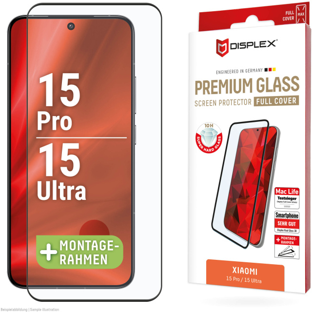 Displex DISPLEX Premium Glass 3D Screenprotector voor Xiaomi 15 Pro / 15 Ultra