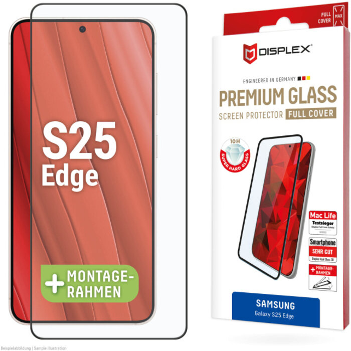 Displex DISPLEX Premium Glass FC Screenprotector voor Samsung Galaxy S25 Edge