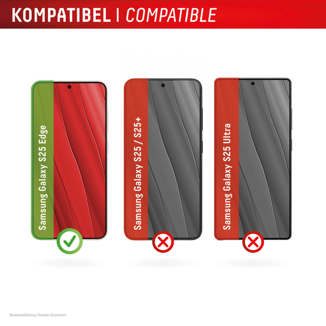 Displex DISPLEX Privacy Glass FC Screenprotector Samsung Galaxy S25 Edge 5G