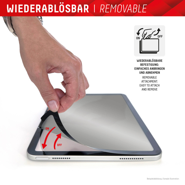 Displex DISPLEX Privacy Safe Screenprotector Apple iPad 10.9/11 (2025)/Air 11