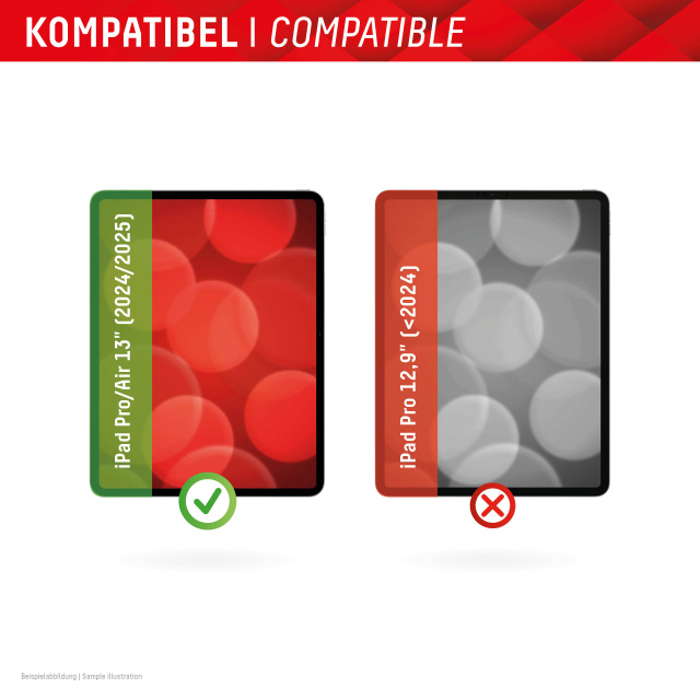 Displex DISPLEX Privacy Safe Screenprotector iPad Air 13 (2024) / Pro 13 (2024/2025)