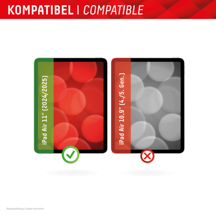 Displex DISPLEX Real Glass Screenprotector voor Apple iPad Air 11 inch (2024/2025)