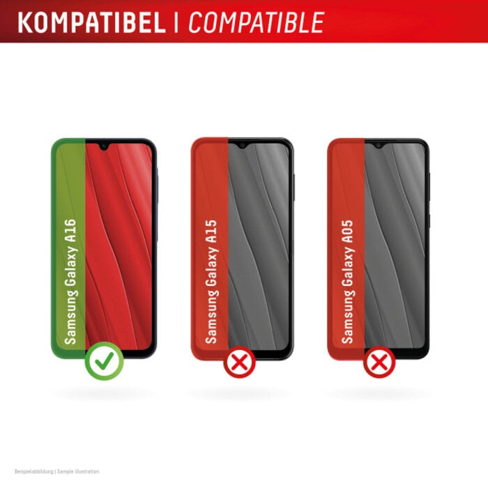 Displex DISPLEX Real Glass Screenprotector Samsung Galaxy A16 (5G) - 10H Glas