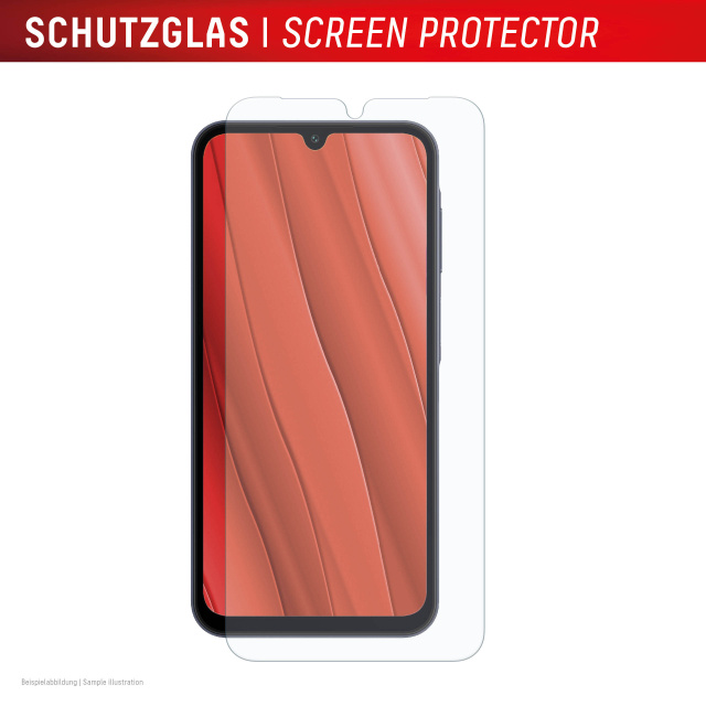 Displex DISPLEX Real Glass Screenprotector voor Samsung Galaxy A16 (5G) - 10H Glas