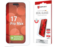 Displex DISPLEX Real Glass Screenprotector voor Apple iPhone 17 Pro Max - 10H Glas