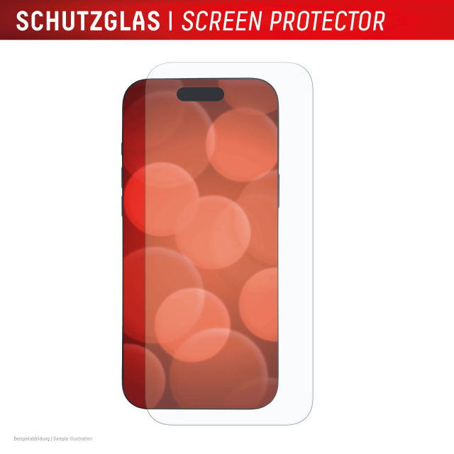 Displex DISPLEX Real Glass Screenprotector voor iPhone 17 Pro Max
