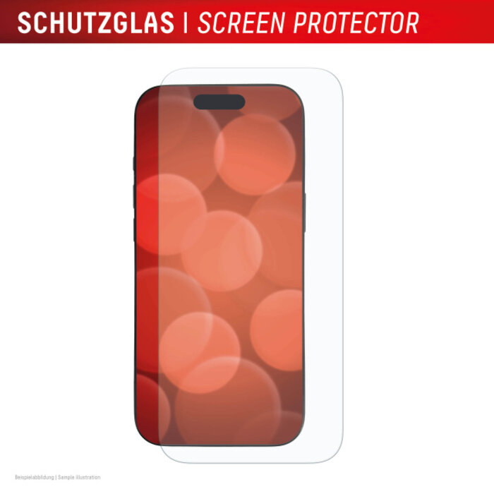 Displex DISPLEX Real Glass Screenprotector voor iPhone Air - 10H Gehard Glas