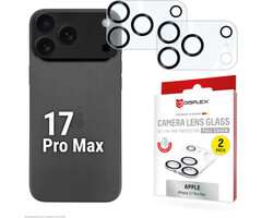 Displex DISPLEX CamGlass All-In-One iPhone 17 Pro Max Lensbeschermer - 2 stuks