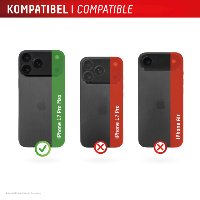 Displex DISPLEX CamGlass All-In-One iPhone 17 Pro Max Lensbeschermer - 2 stuks