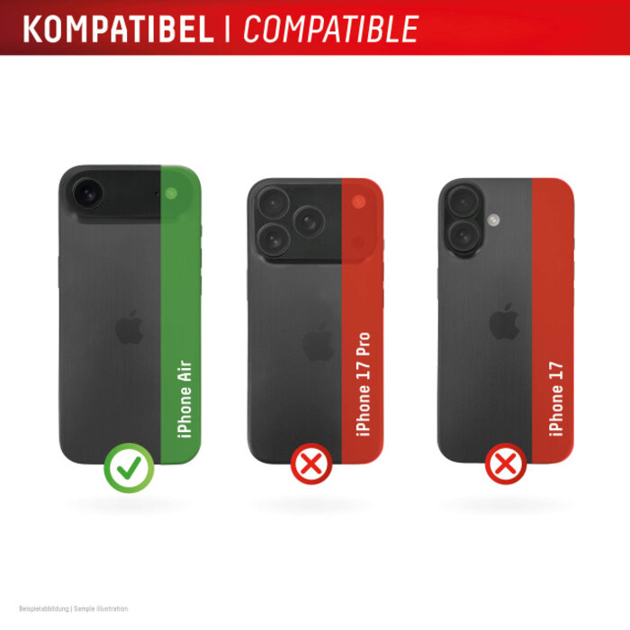 Displex DISPLEX CamGlass All-In-One Camera Protector iPhone Air (2-Pack)