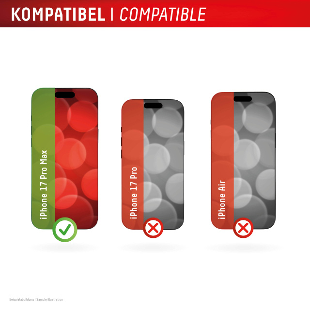 Displex DISPLEX Privacy Glass FC iPhone 17 Pro Max Screenprotector