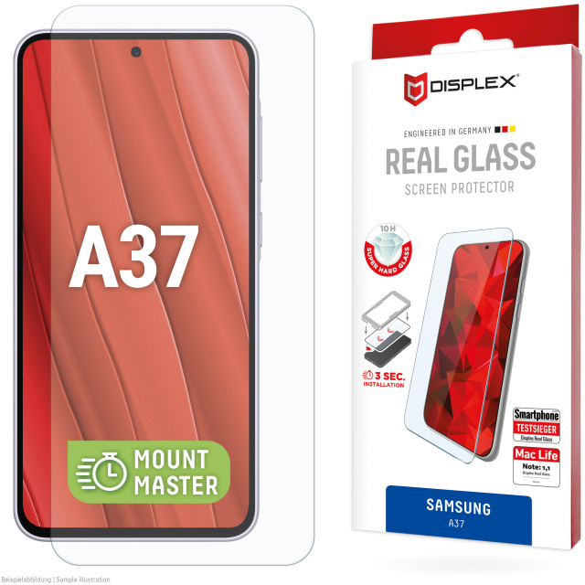 Displex DISPLEX Real Glass Screenprotector voor Samsung Galaxy A37 5G
