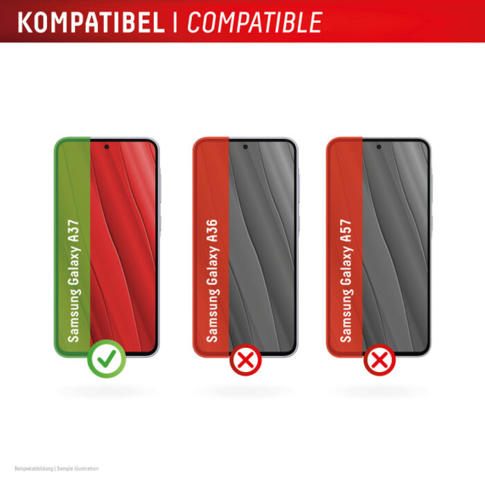 Displex DISPLEX Real Glass Screenprotector voor Samsung Galaxy A37 5G