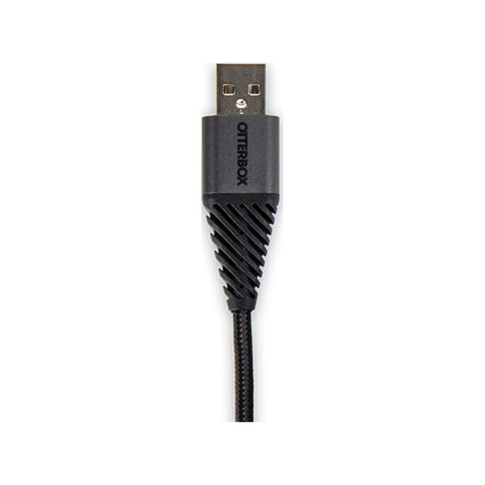 Otterbox OtterBox Nylon Braided Micro-USB Kabel - 2 meter - Zwart