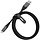 OtterBox Nylon Braided USB-C naar USB-C Kabel 2m - Zwart
