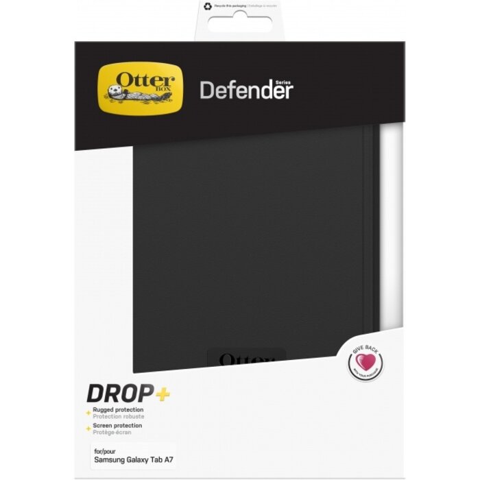 Otterbox OtterBox Defender Case voor Samsung Galaxy Tab A7 10.4 (2020/2022) - Zwart