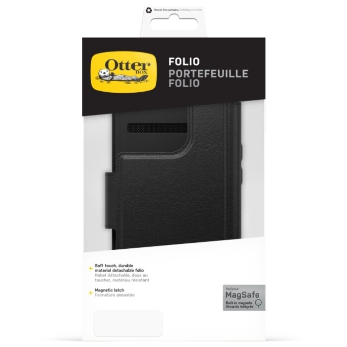 Otterbox OtterBox Folio voor MagSafe Apple iPhone 14 Pro - Zwart