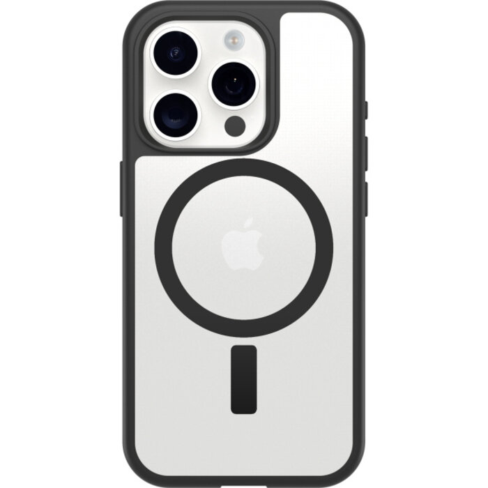 Otterbox OtterBox React MagSafe Case voor Apple iPhone 16 Pro - Clear/Black