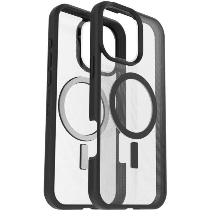 Otterbox OtterBox React MagSafe Case voor Apple iPhone 16 Pro Max - Clear/Black