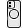 OtterBox React MagSafe Backcover voor Apple iPhone 17 - Clear/Black