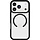 OtterBox React MagSafe Case - iPhone 17 Pro / 18 Pro - Clear/Black