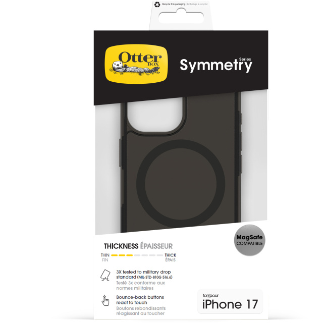 Otterbox OtterBox Symmetry Case Apple iPhone 17 - Zwart