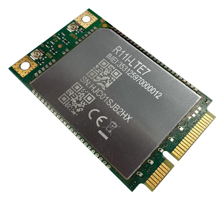 Mikrotik MikroTik R11e-LTE7 Modem - miniPCIe LTE CAT7 (300 Mbps)