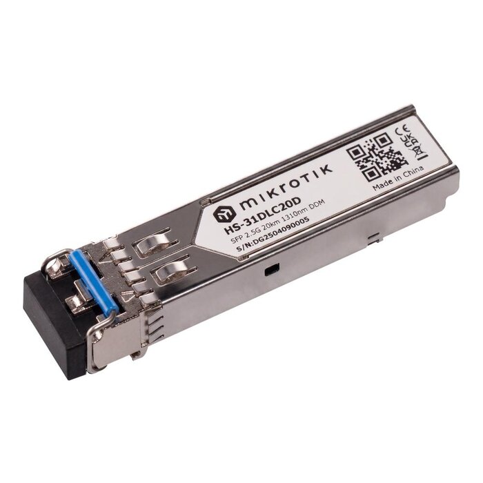 Mikrotik MikroTik HS-31DLC20D 1G/2.5G Single-Mode SFP Module (20km)