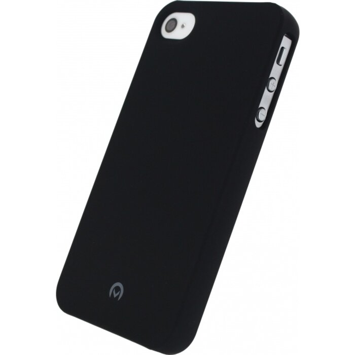Mobilize Mobilize Cover Premium Coating voor Apple iPhone 4/4S - Zwart