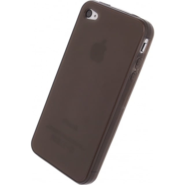 Mobilize Mobilize Gelly Case Apple iPhone 4/4S - Smokey Grey TPU Backcover