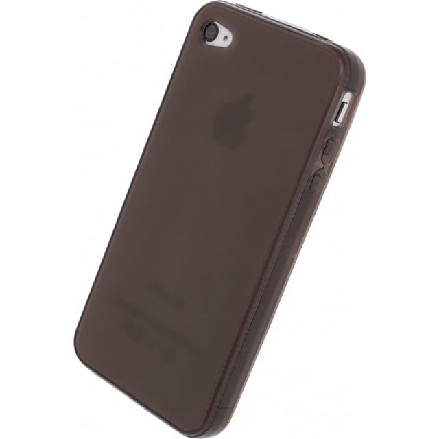 Mobilize Mobilize Gelly Case Apple iPhone 4/4S - Smokey Grey TPU Backcover