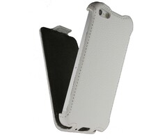Mobilize Mobilize Slim Flip Case voor Apple iPhone 5/5S/SE (2016) - Wit